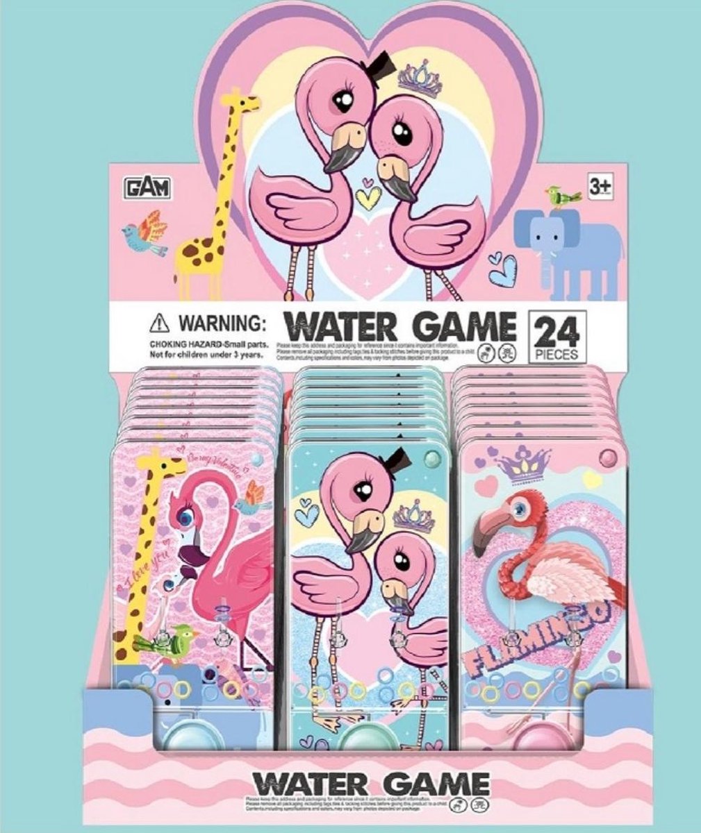 Waterspel Ringen Flamingo Blazen | Water Game | 1 Stuk|Verjaardagcadeau